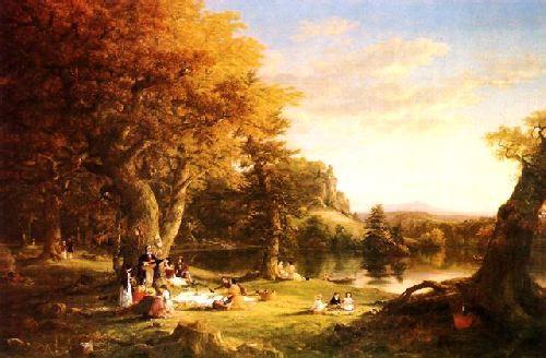 Thomas Cole The Hunter's Return